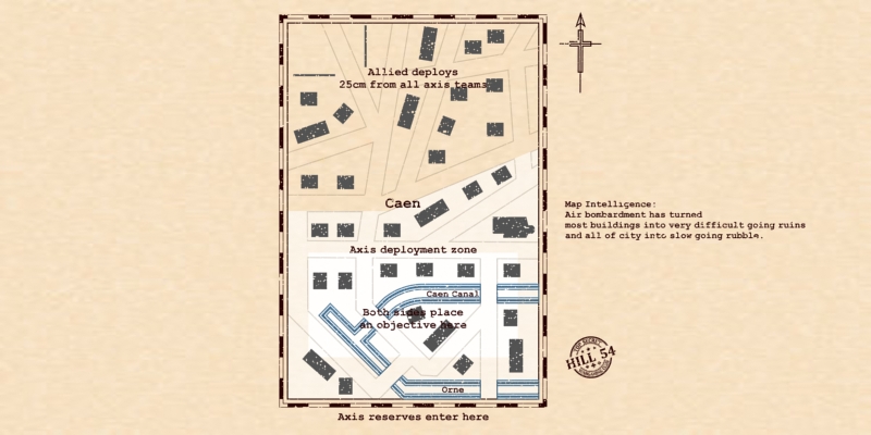 Caen Map