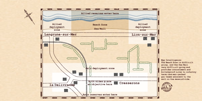 Lion-sur-Mer Map