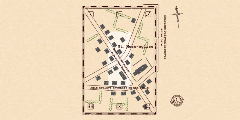 St. Mere Eglise Map