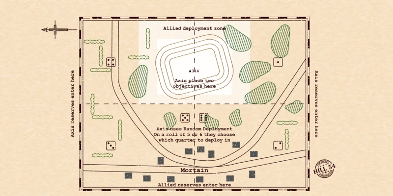 Mortain Map